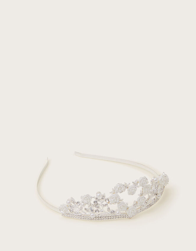 Pearly Flower Tiara, , large