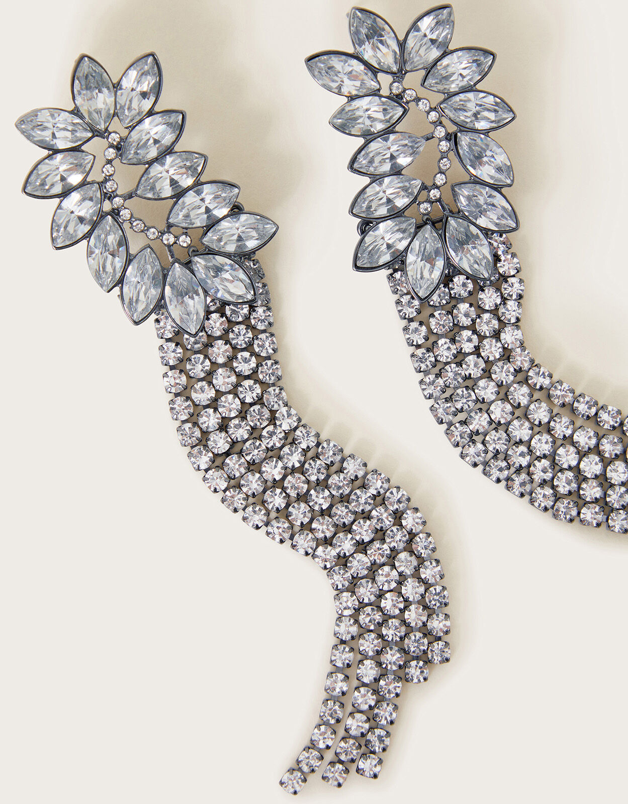 Diamond statement earrings online