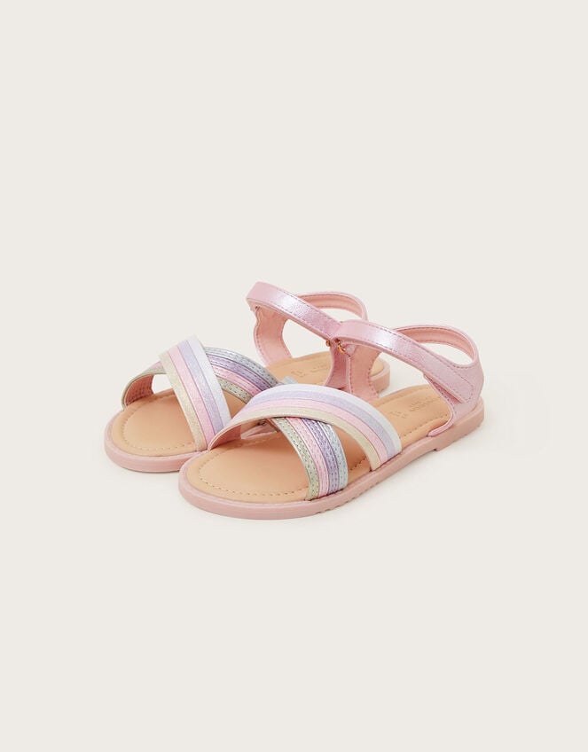 Glitter Rainbow Sandals Multi | Girls' Sandals | Monsoon UK.