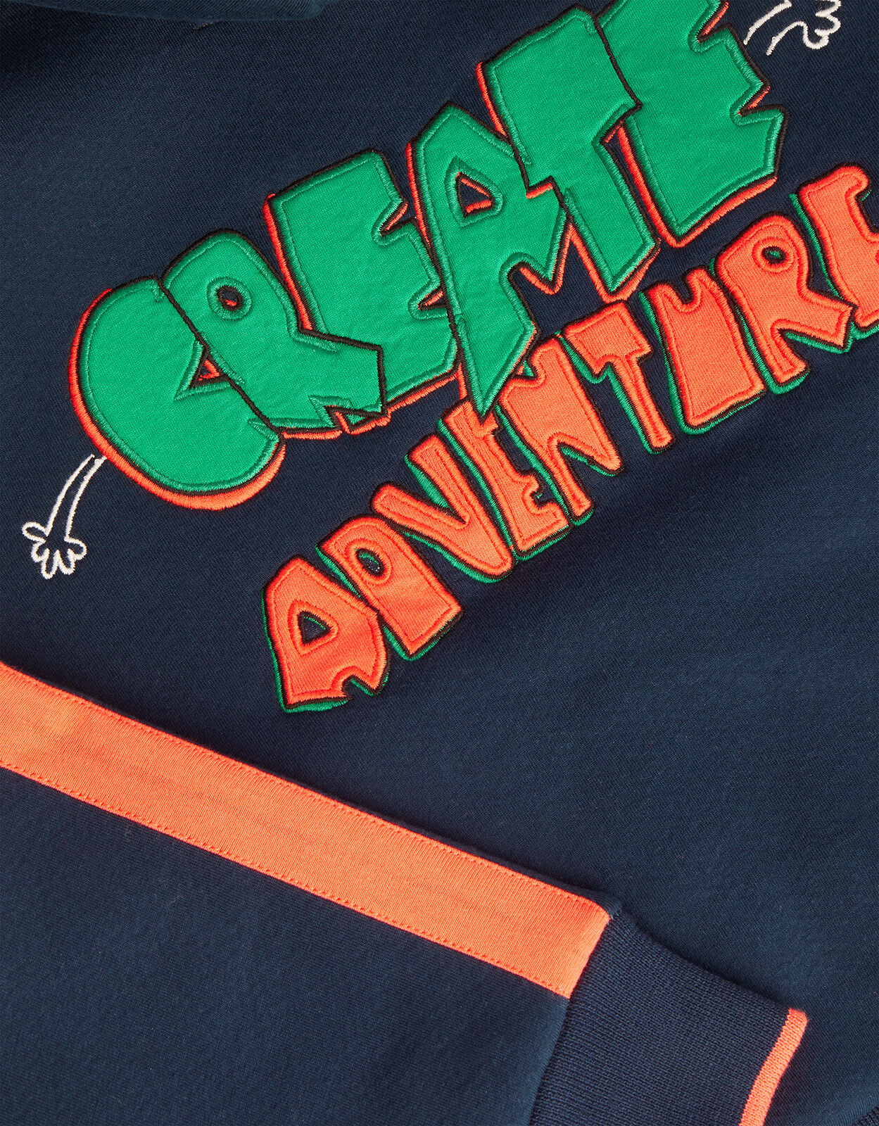 Borg lined hoodie boys top