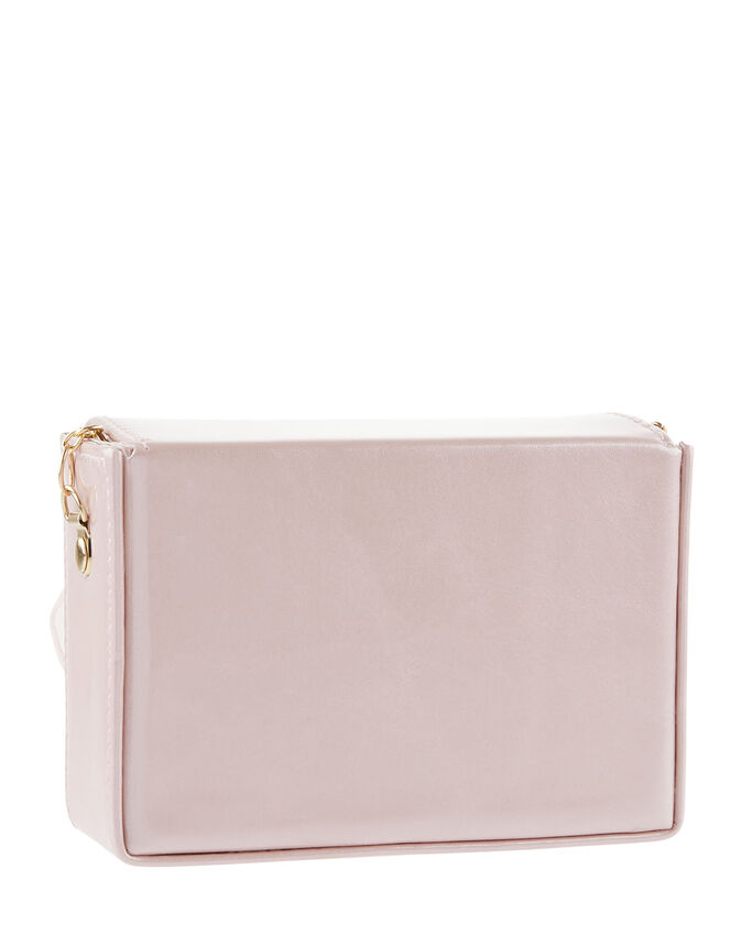 Sparkle Bow Patent Bag, , large