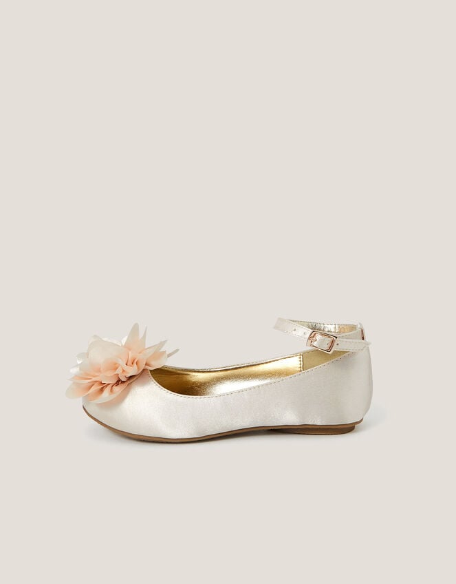 Anise Flower Ballet Flats, Gold (GOLD), large