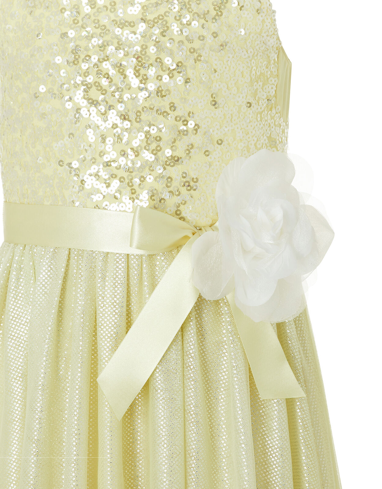 Monsoon gold maxi dress on sale