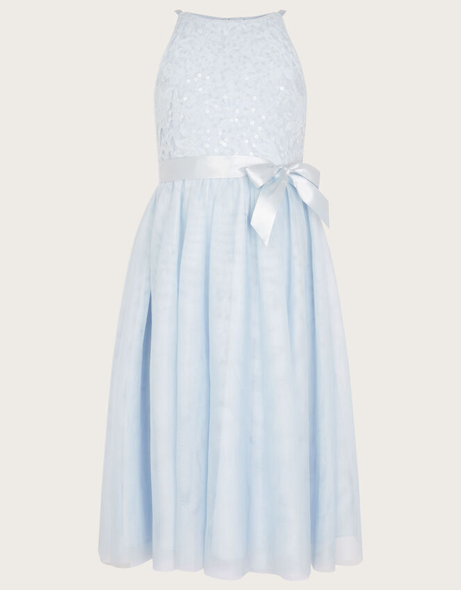Lacey Sequin Truth Maxi Dress, Blue (BLUE), large