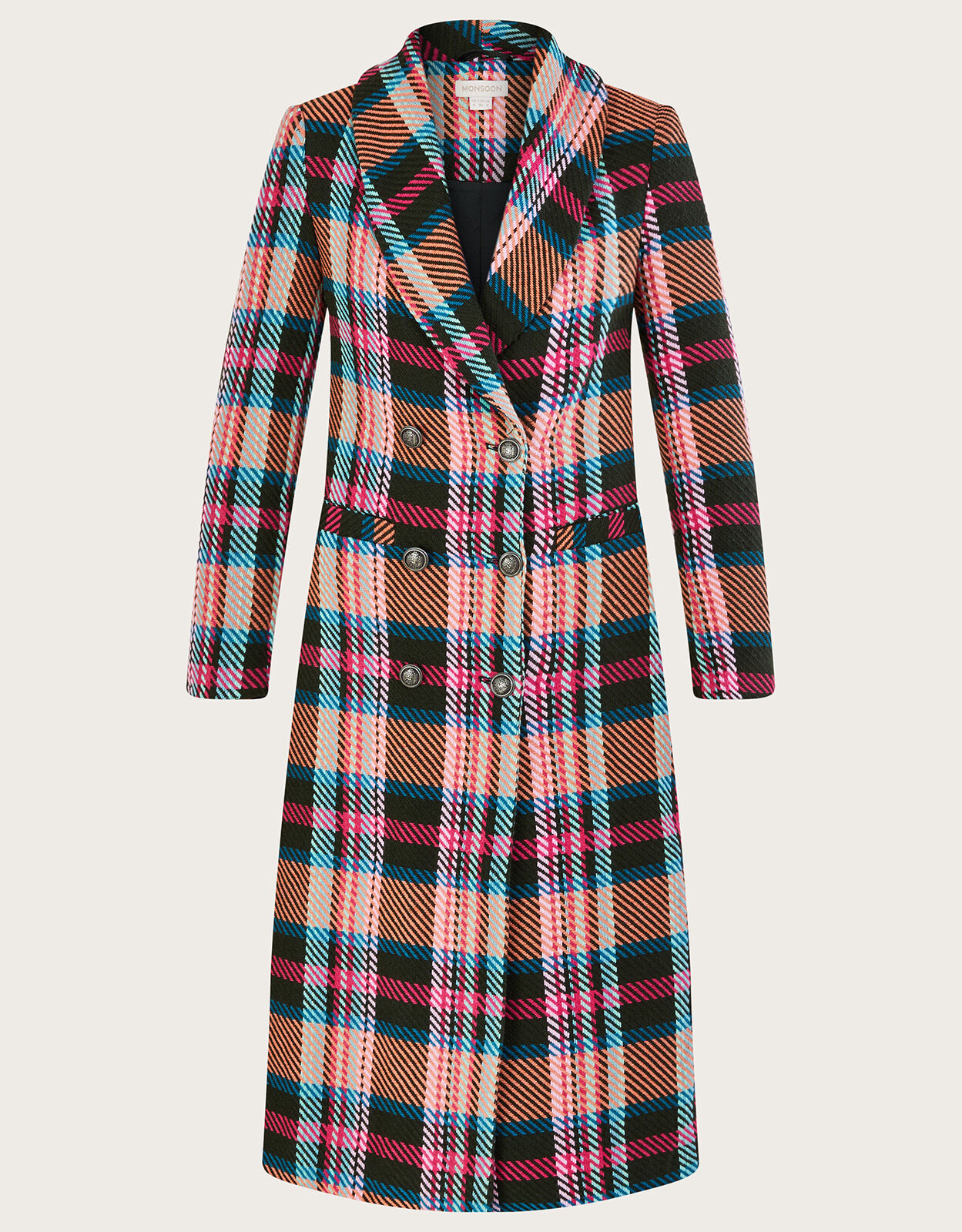 Womens checked coats uk 2025