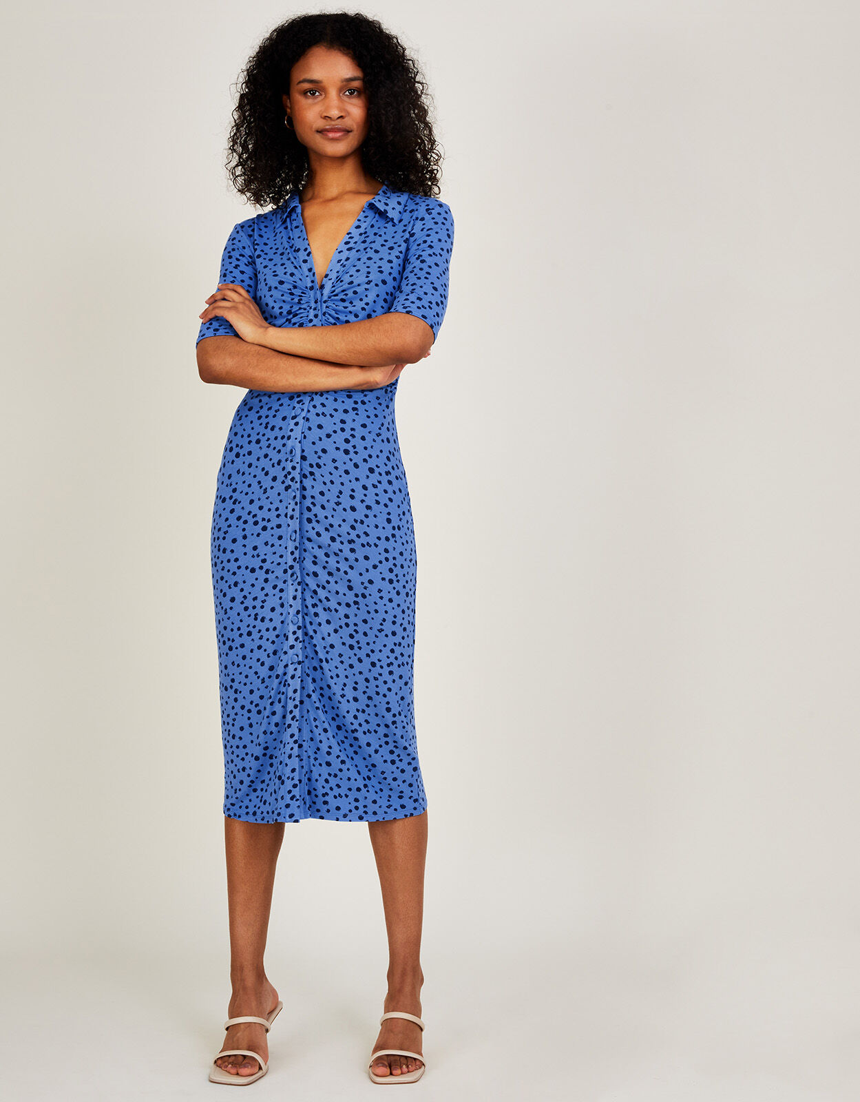 Button through sundress hotsell