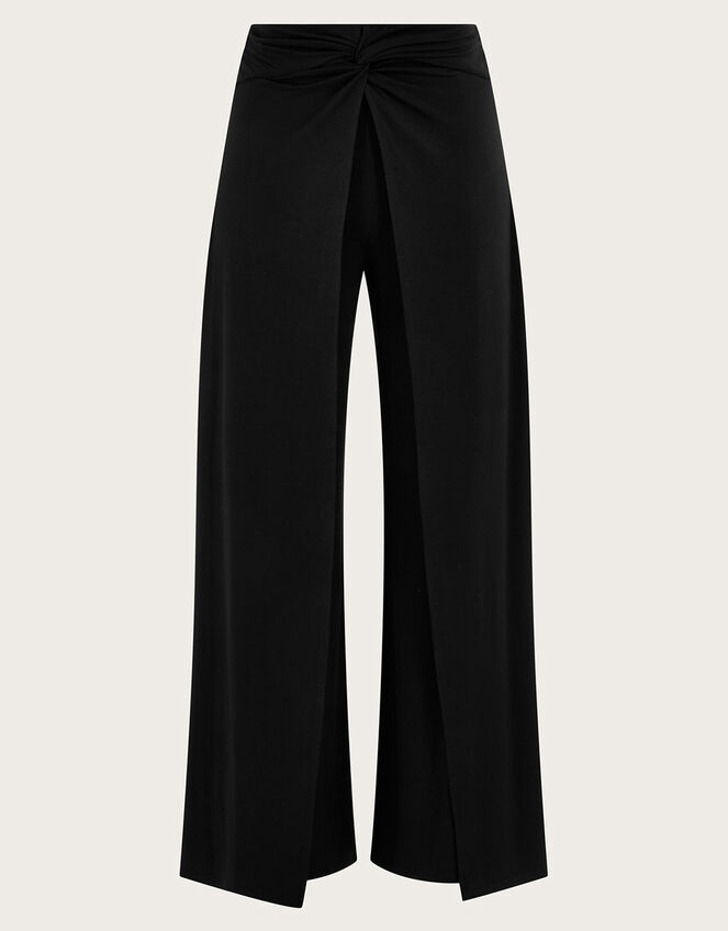 Wrap Trousers, Black (BLACK), large