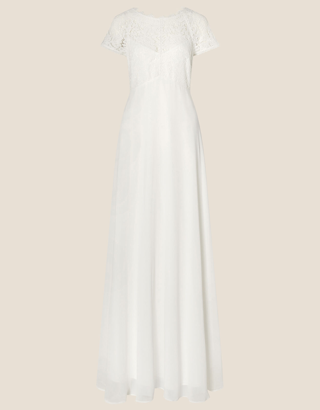 Meghan geo lace maxi wedding dress clearance