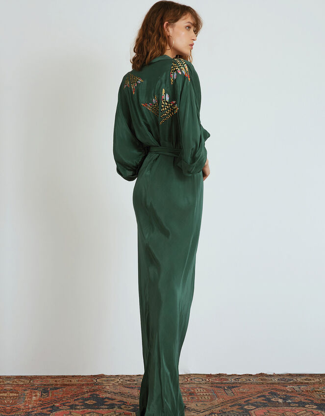 Tallulah and Hope Gloria Maxi Dress, Green (GREEN), large
