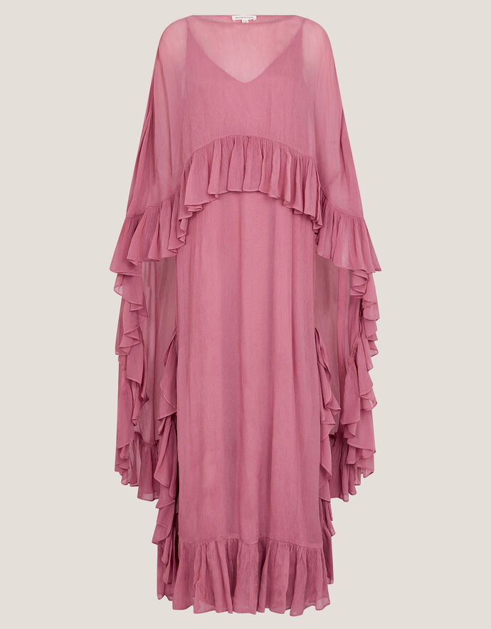 Jodie pink cap sleeve dress