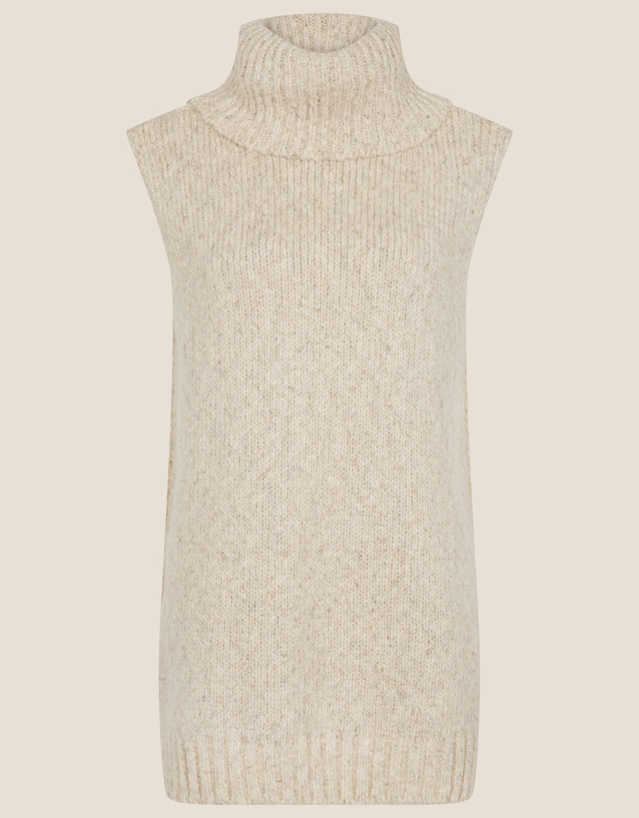 Sleeveless cowl neck new arrivals sweater