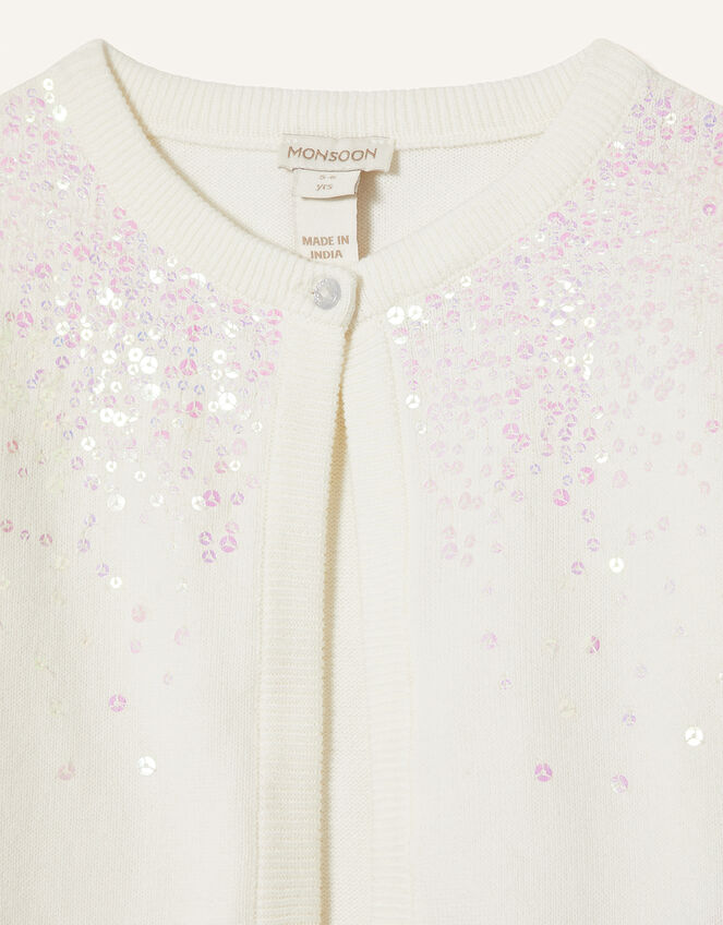 Scatter Sequin Bolero, Ivory (IVORY), large