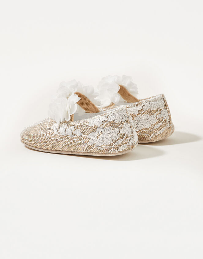 Jacquard Booties, Ivory (IVORY), large