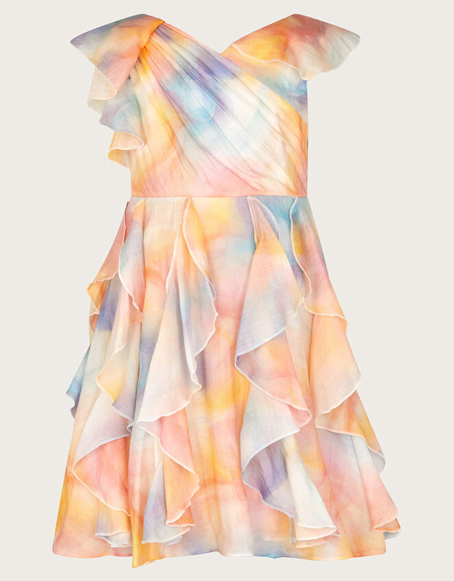Milky Way Waterfall Dress, Multi (MULTI), large