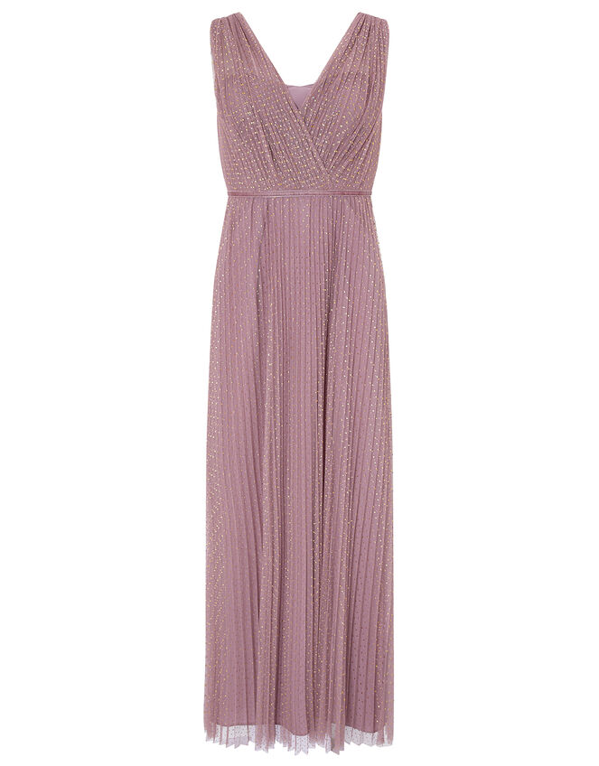 Freya Spot Print Maxi Dress, Pink (PINK), large