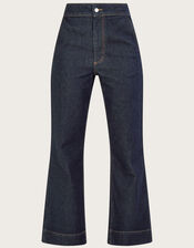 Lara Wide Leg Jean, Blue (INDIGO), large