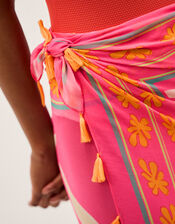 Paloma Palm Print Sarong, , large