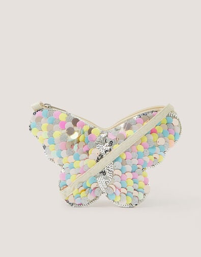 Sequin Butterfly Bag, , large