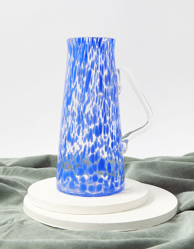 Mottled Glass Jug, , large