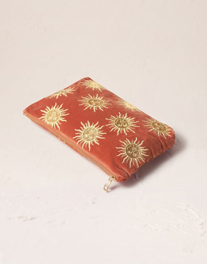 Elizabeth Scarlett Sun Goddess Large Pouch, , large