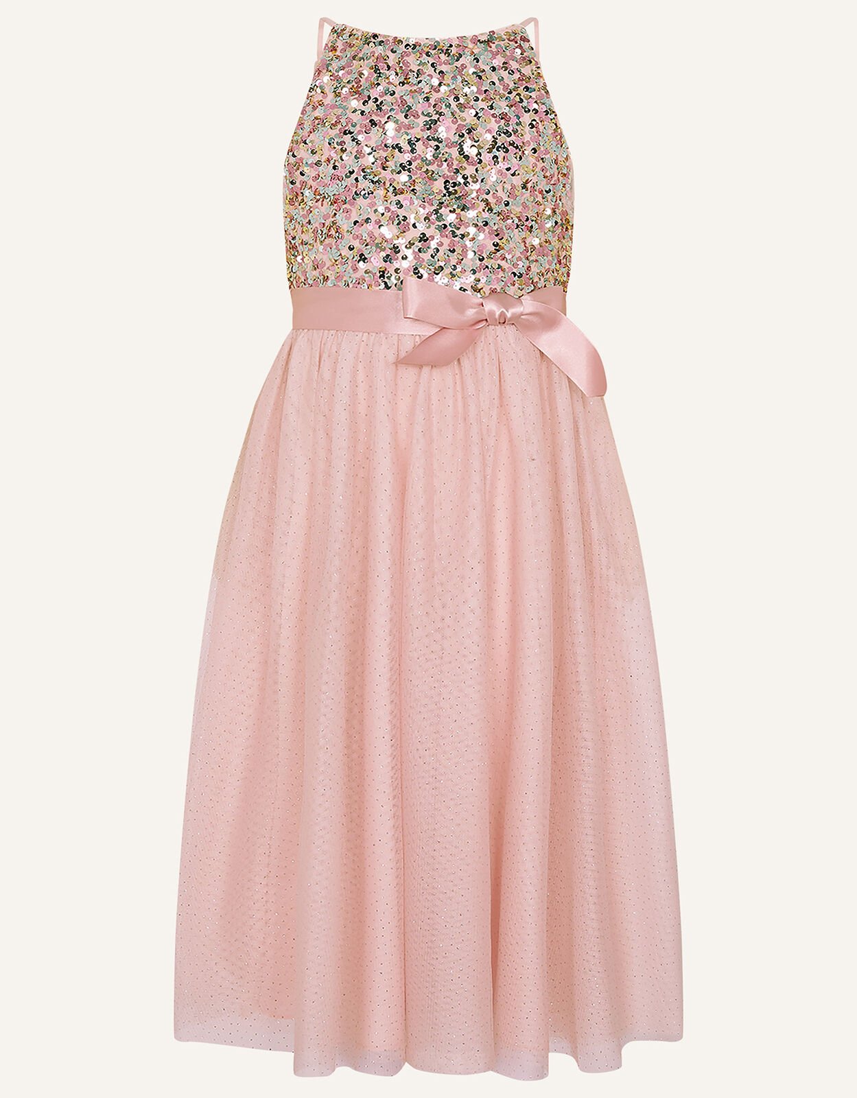 Truth Disco Sequin Dress Pink