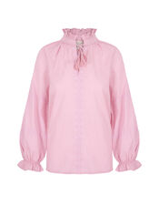 Dilli Grey Jyoti Embroidered Blouse, Pink (PINK), large