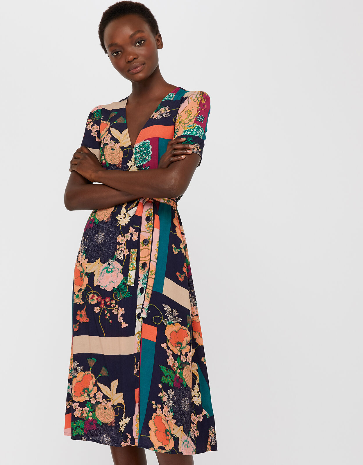 navy day dress