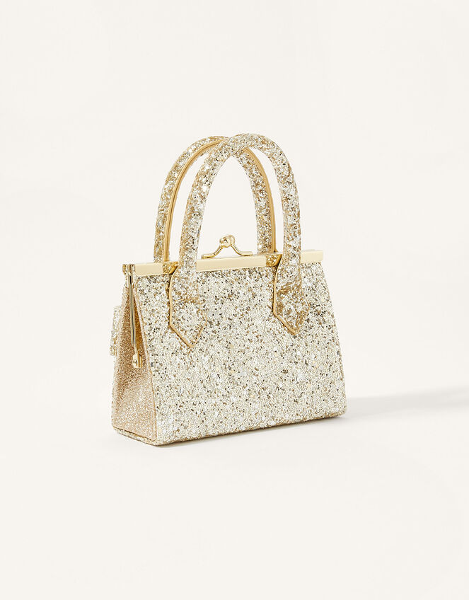 Super Sparkle Bow Frame Bag, , large