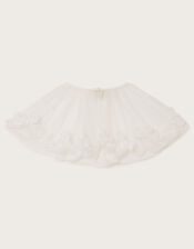 Tulle Roses Cape, Ivory (IVORY), large