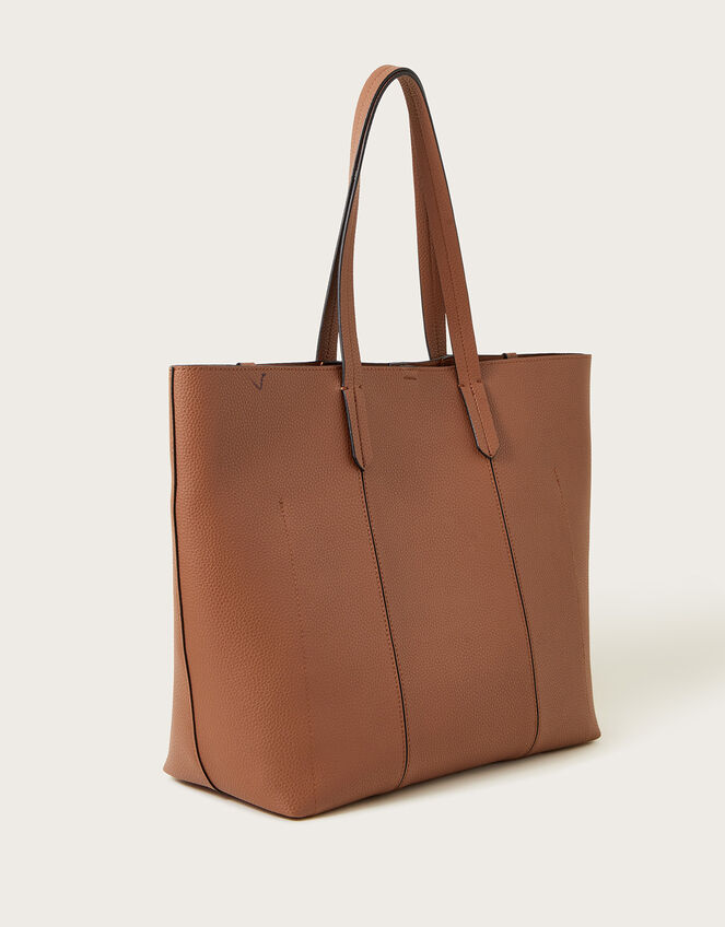 Work Tote Bag, Tan (TAN), large