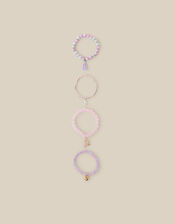 4-Pack Ombr&eacute; Unicorn Beaded Bracelets, , large