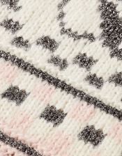 Scotch & Soda Metallic Celestial Fair Isle Jumper, Multi (MULTI), large