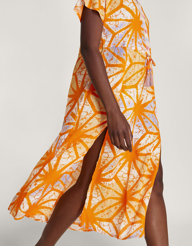 Santiago Sun Dress, Orange (ORANGE), large