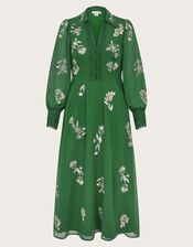 Erica Shirt Dress, Green (GREEN), large
