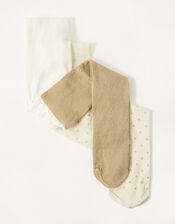 2-Pack Baby Sparkle Tights, Gold (GOLD), large