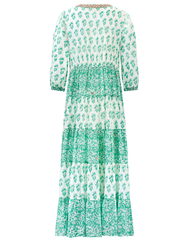 East Floral Embellished Dress, Green (GREEN), large