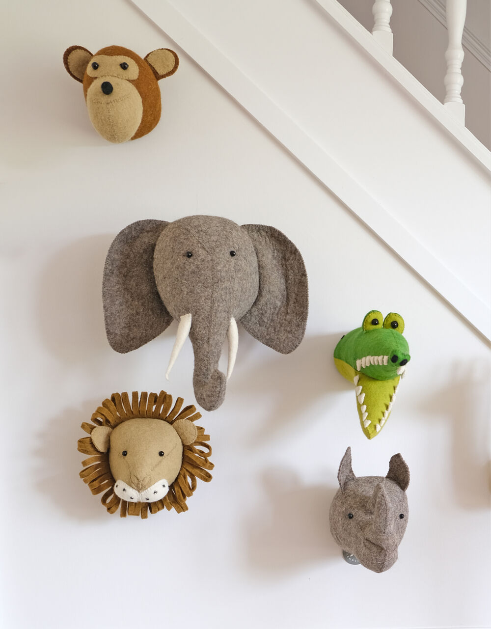 Children Children's Accessories | Fiona Walker Elephant Head Mini - KZ72148
