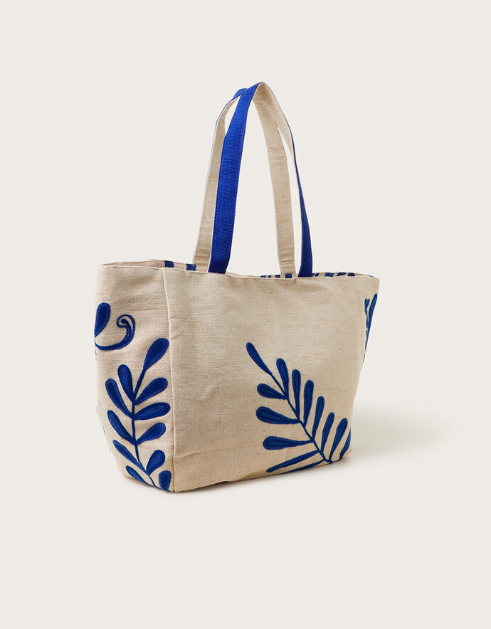 Embroidered Beach Bag Accessories Monsoon UK.