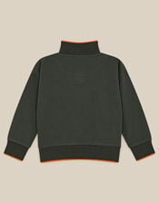Animal Adventure Half-Zip Sweatshirt, Green (KHAKI), large