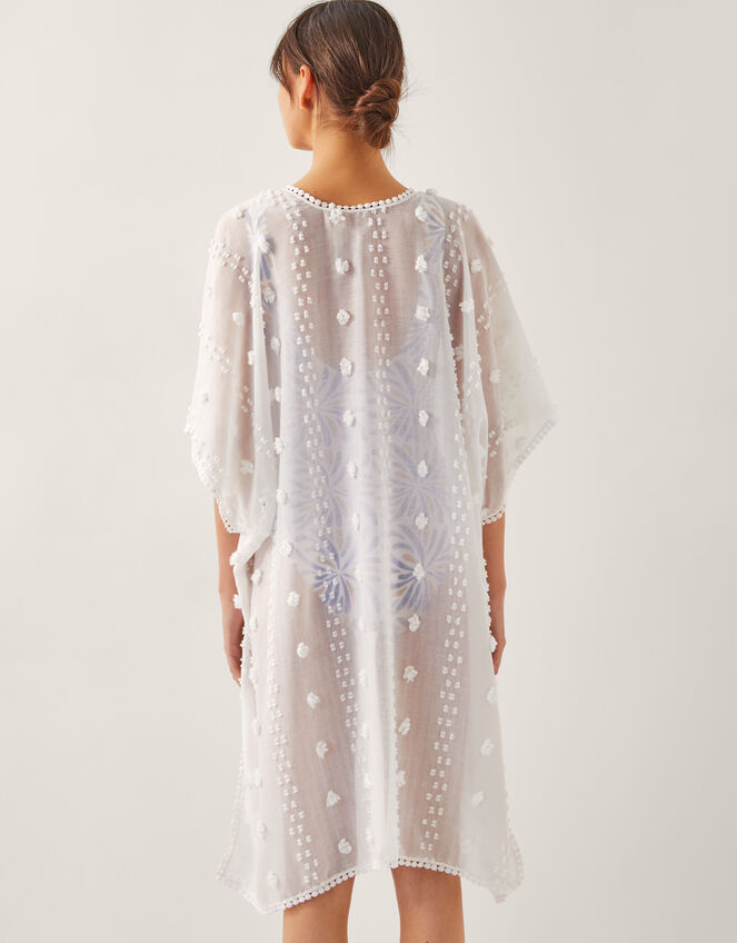 Effy Embroidered Beach Cover Up, , large