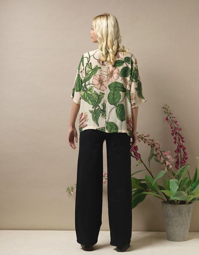 One Hundred Stars Honeysuckle Print Rachel Blouse, Multi (MULTI), large