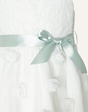 Ianthe Strappy Dress, Ivory (IVORY), large