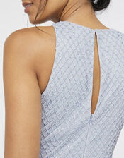 Sophie Embellished Tulle Maxi Dress, Blue (BLUE), large
