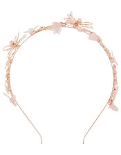 Abilene Flower and Butterfly Headband, , large