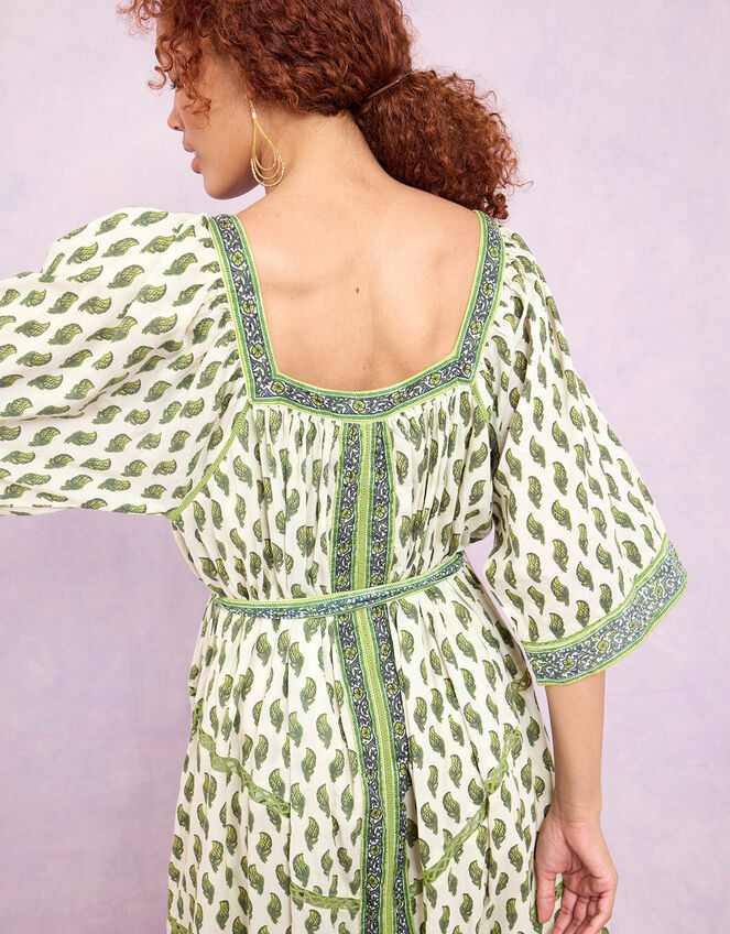 East Harriet Print Dress, Green (GREEN), large