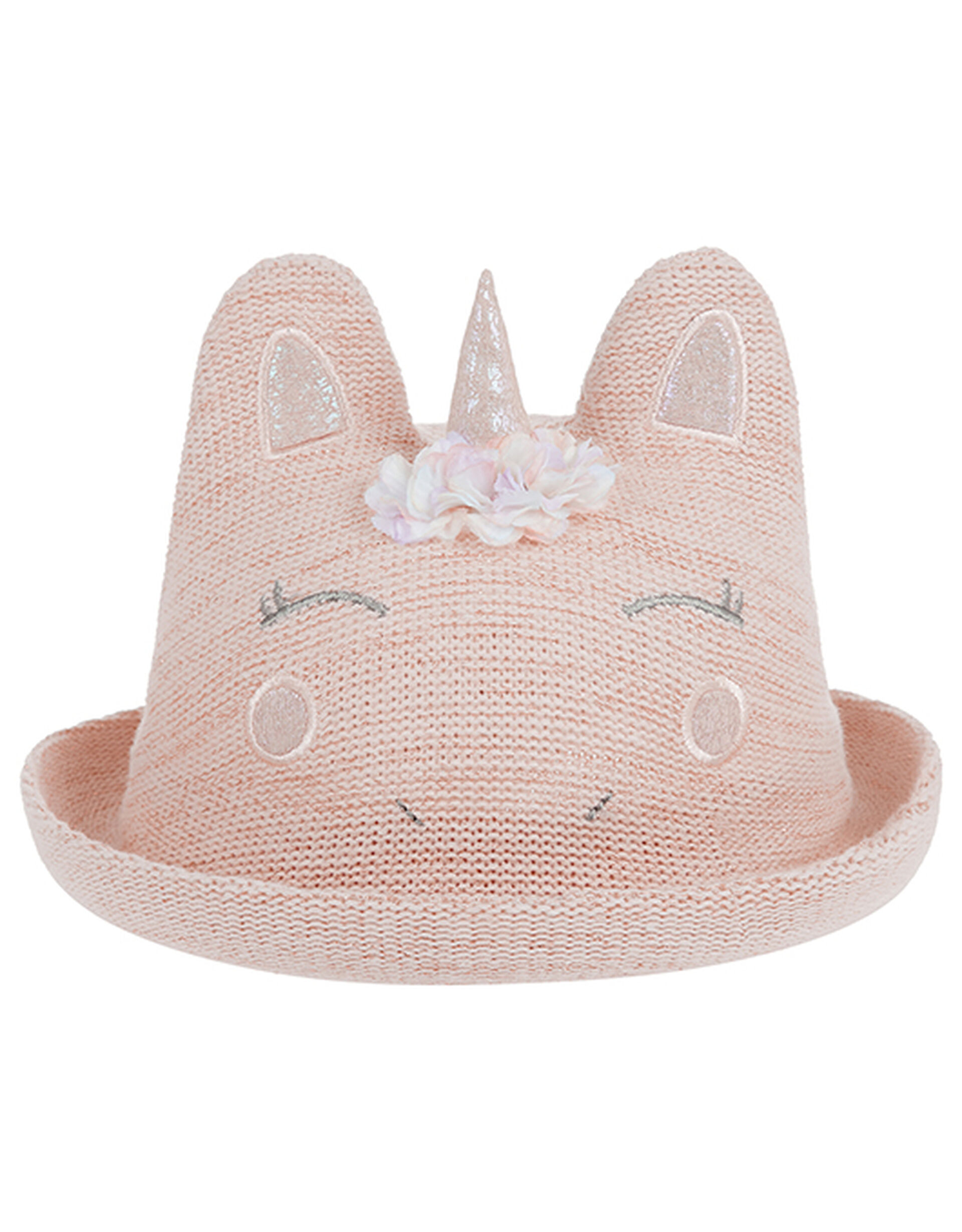 Baby Unicorn Bowler, Pink (PINK), large