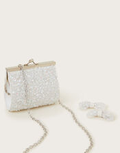 Luella Dazzle Bag and Hair Clips Set, , large