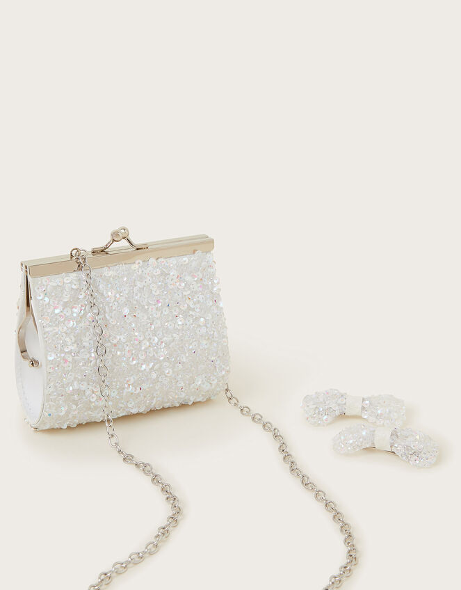 Luella Dazzle Bag and Hair Clips Set, , large