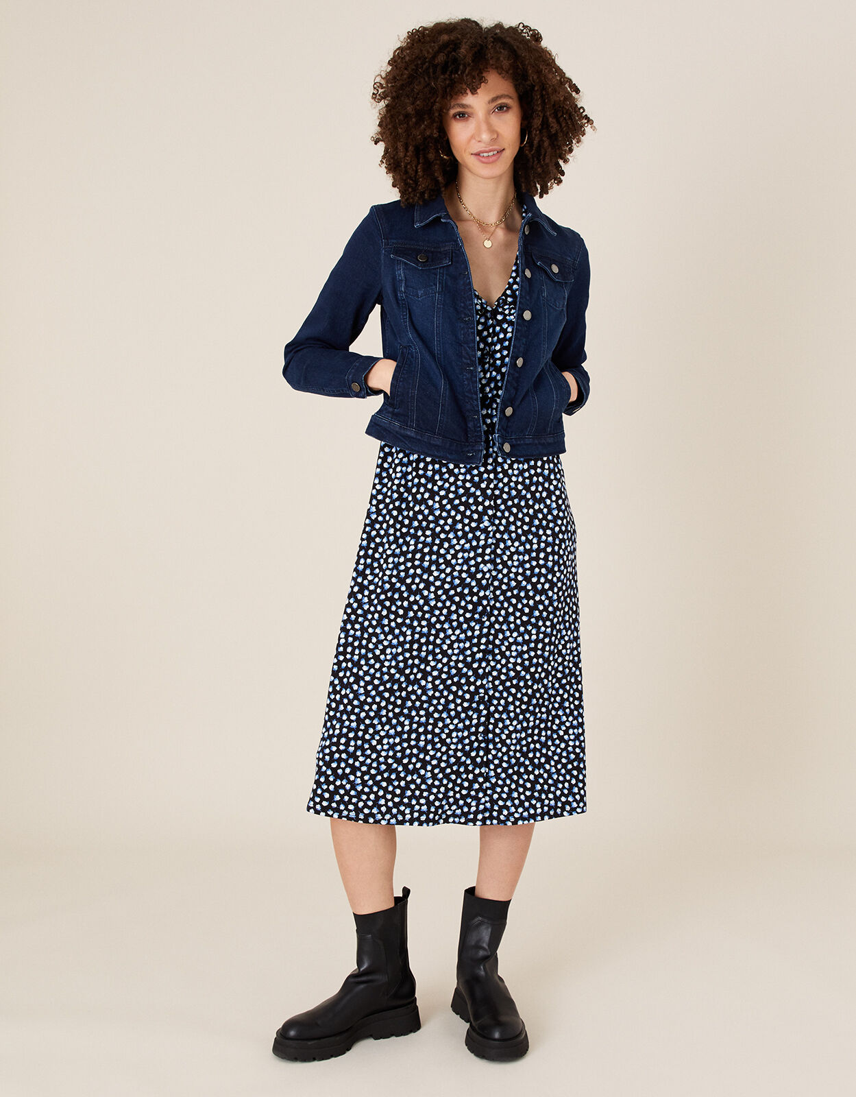 monsoon red denim jacket