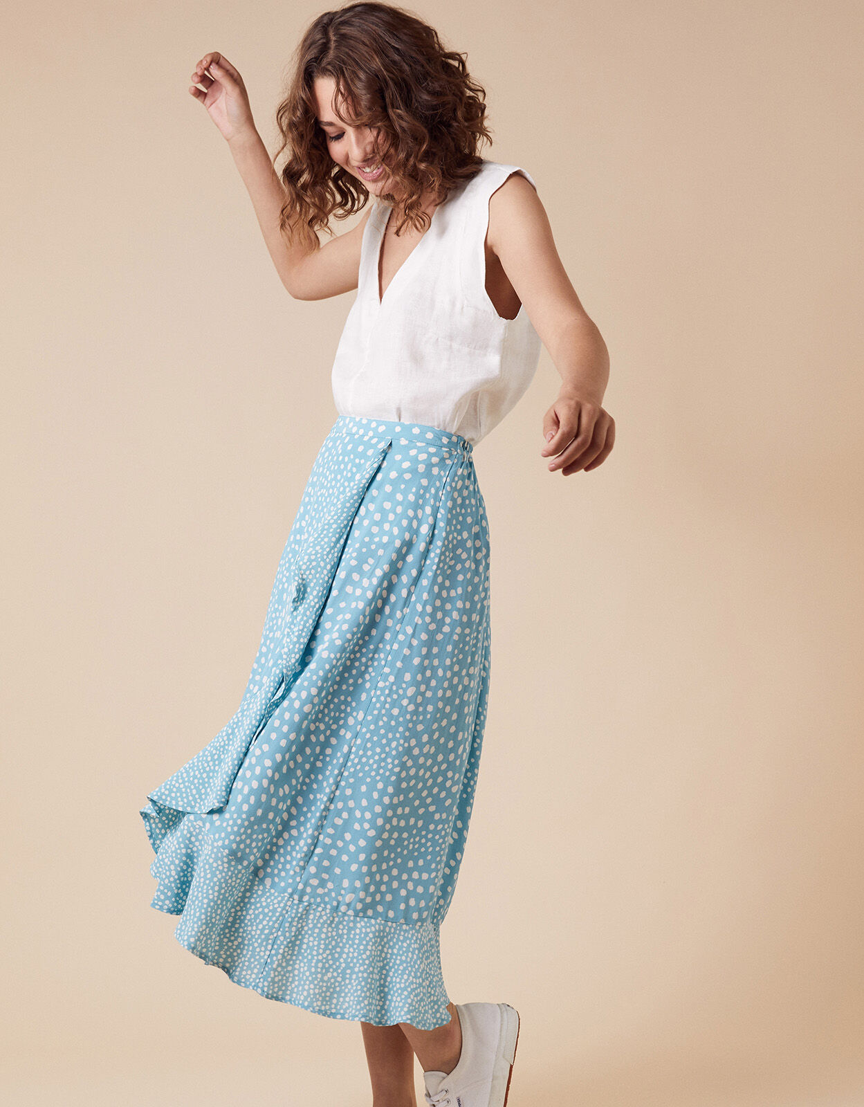 Wrap skirt eco